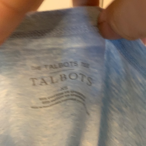 Talbots cotton‎ Bateau neck tee- fluttering heart  tee. Worn a few times - Picture 4 of 5